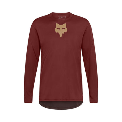 Maillot FOX RANGER FOX HEAD Mangas Largas Burdeos