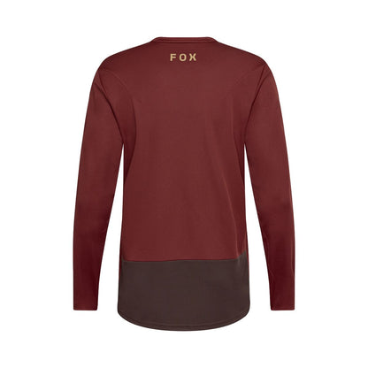 Maillot FOX RANGER FOX HEAD Mangas Largas Burdeos