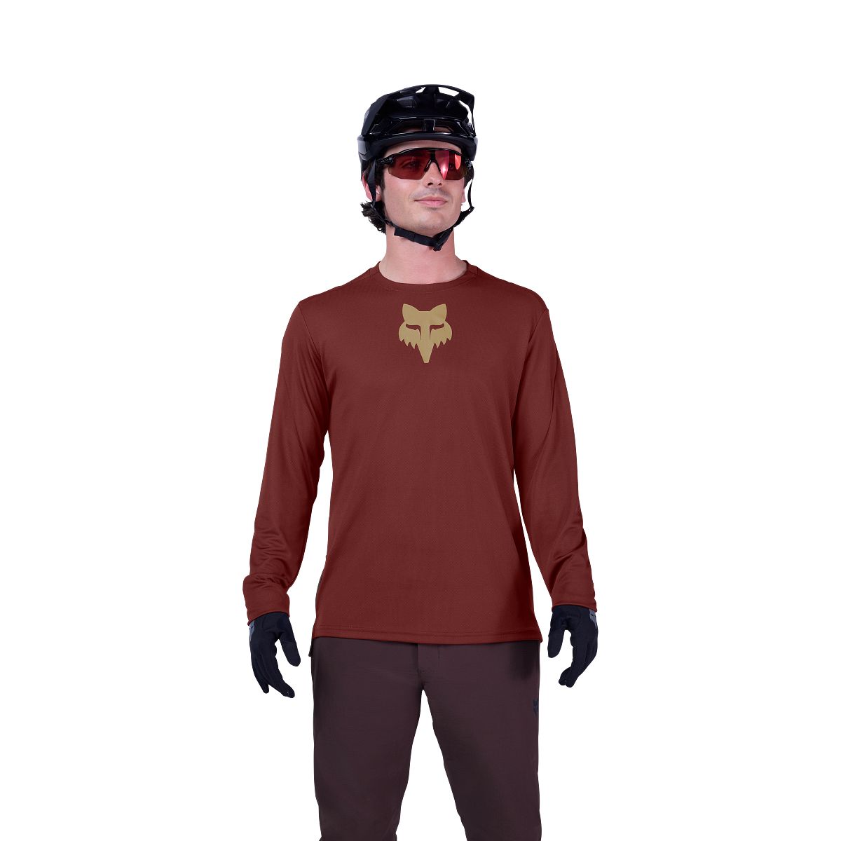 Maillot manga larga FOX RANGER FOX HEAD Burdeos