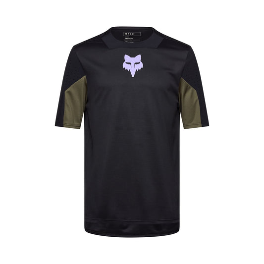 Maillot manga corta FOX DEFEND PARK Negro 2025