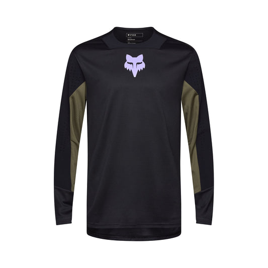 Maillot manga larga FOX DEFEND PARK Negro 2025