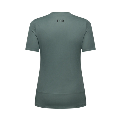 Maillot FOX RANGER HEAD para mujer de manga corta verde salvia