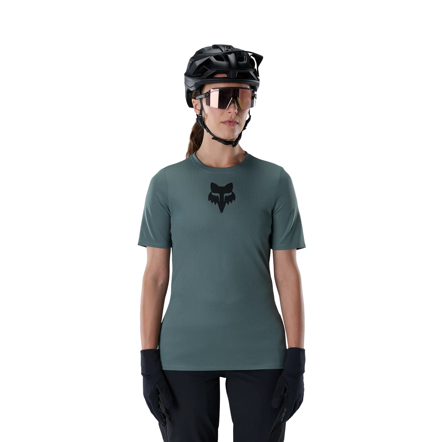Maillot FOX RANGER FOX HEAD Manga Corta Mujer Salvia