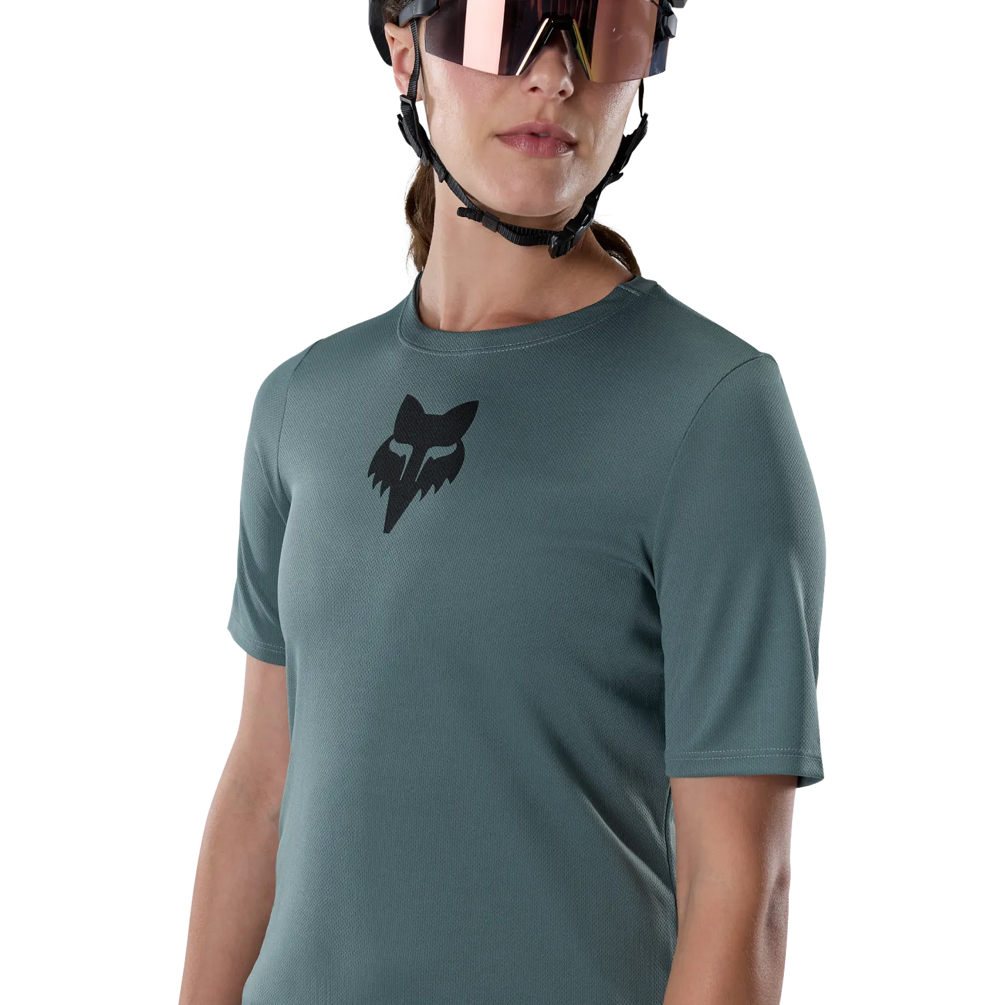 Maillot FOX RANGER FOX HEAD Manga Corta Mujer Salvia