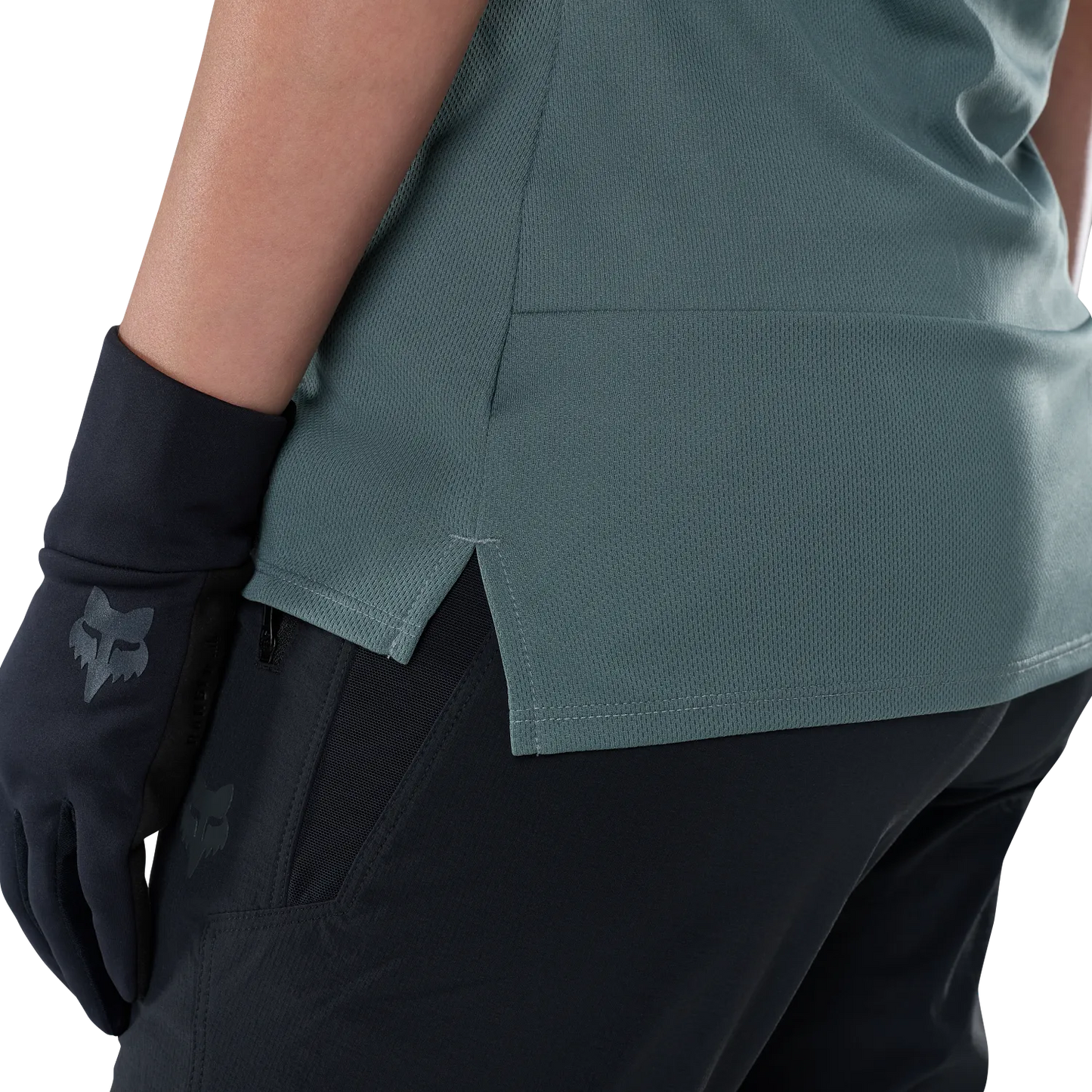 Maillot FOX RANGER FOX HEAD Manga Corta Mujer Salvia