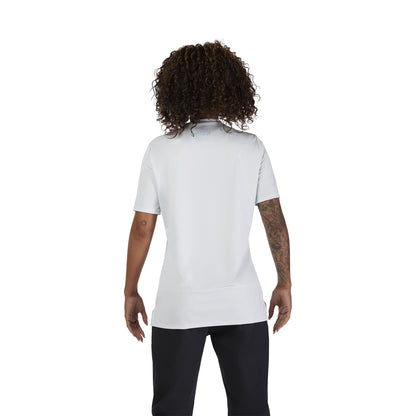 Maillot FOX RANGER HEAD Mujer Mangas Cortas Azul Pálido