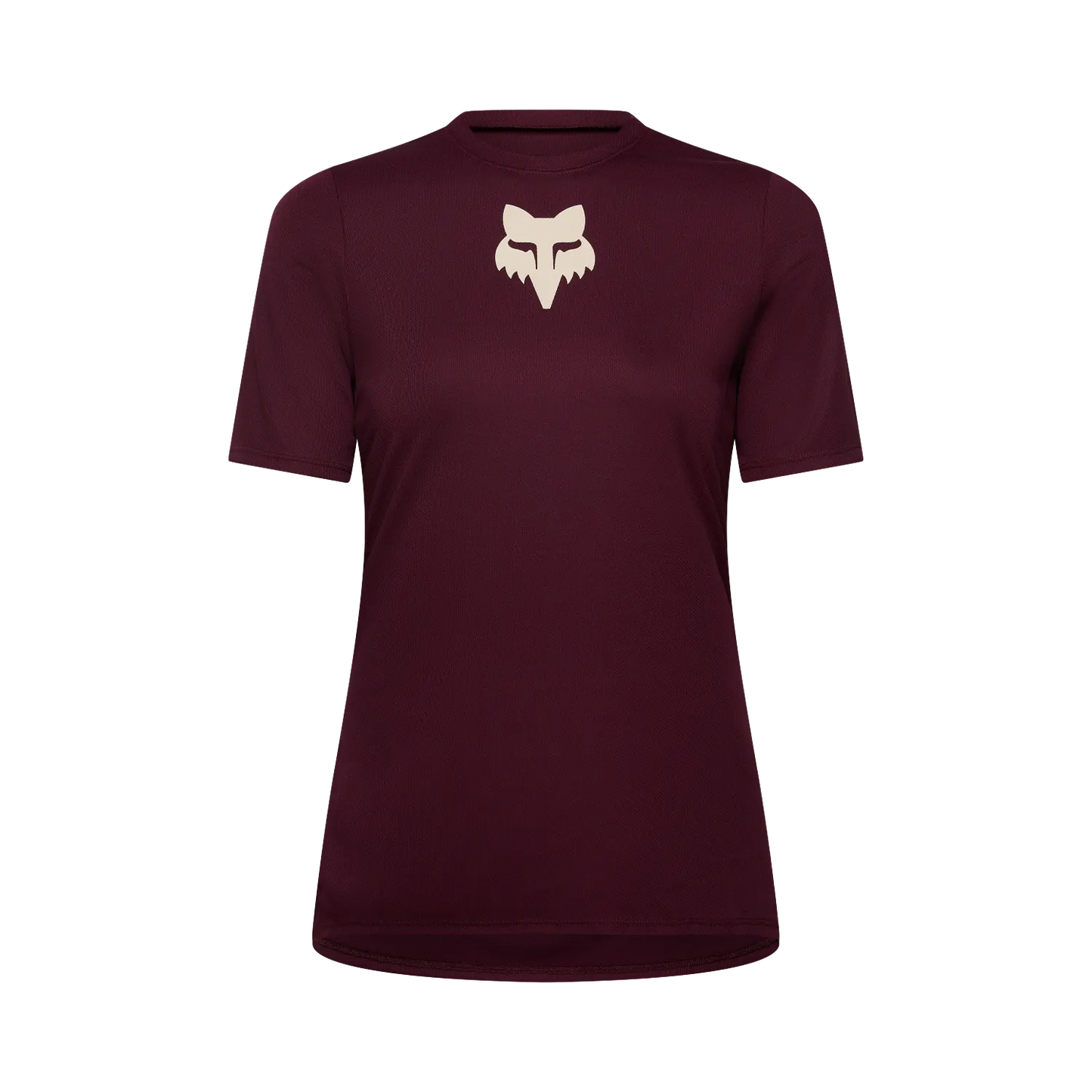 Maillot FOX RANGER FOX HEAD Manga Corta Mujer Burdeos