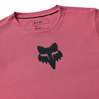 Maillot FOX RANGER HEAD Mujer Mangas Cortas Berry