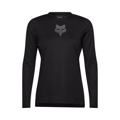 Maillot FOX RANGER HEAD Mujer Mangas Largas Negro