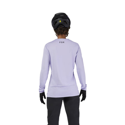 Maillot FOX RANGER HEAD Mujer Mangas Largas Lila