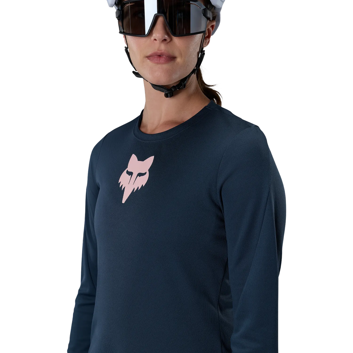 Maillot FOX RANGER FOX HEAD Mujer Manga Larga Azul