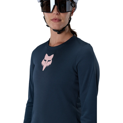 Maillot FOX RANGER FOX HEAD Mujer Manga Larga Azul