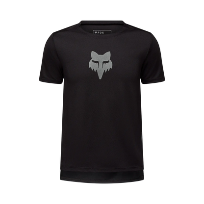 Maillot FOX RANGER HEAD Junior Mangas Cortas Negro