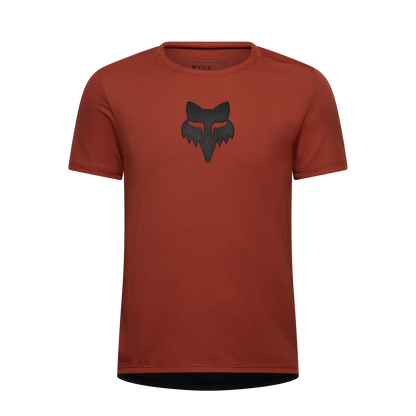 Maillot FOX RANGER HEAD Junior de manga corta Acid Scarlet