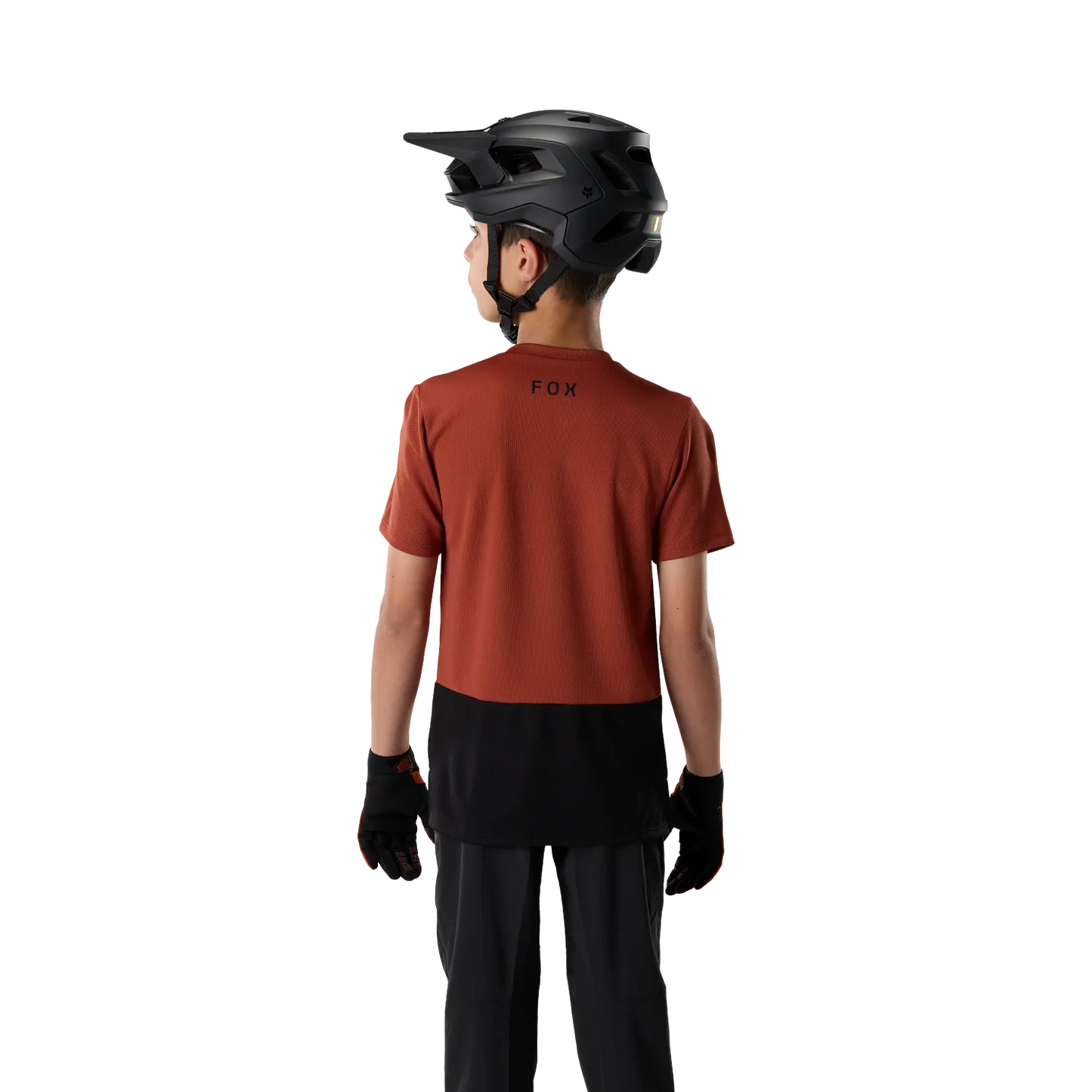 Maillot FOX RANGER FOX HEAD Junior Manga Corta Acid Scarlet