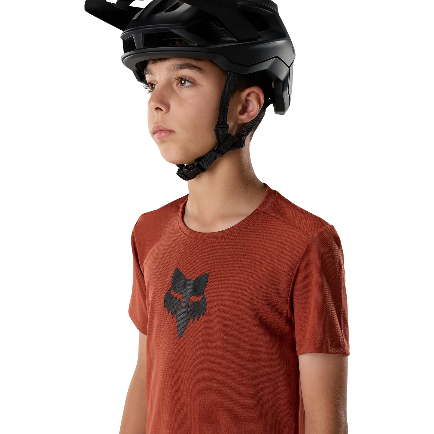Maillot FOX RANGER FOX HEAD Junior Manga Corta Acid Scarlet