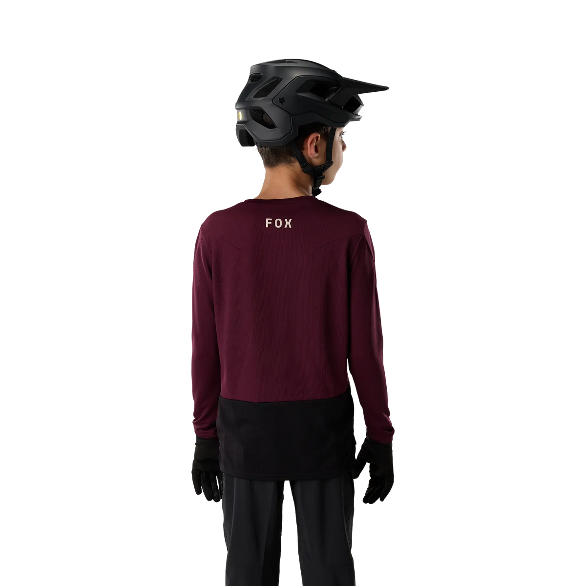 Maillot FOX RANGER FOX HEAD Junior Mangas Largas Burdeos