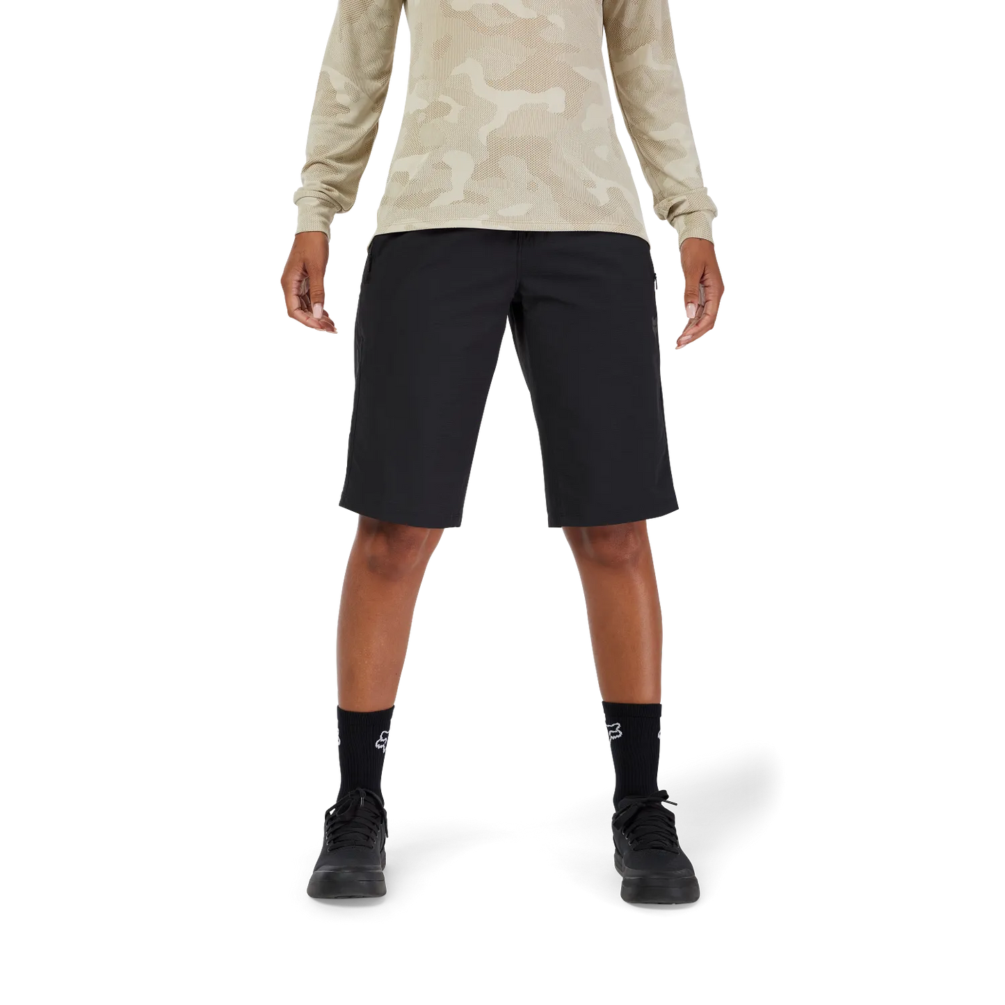 Pantalones cortos FOX RANGER con inserto para mujer Negro