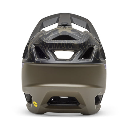 Casco MTB FOX PROFRAME FREQUENCY MIPS Caqui/Negro