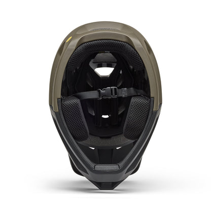 Casco MTB FOX PROFRAME FREQUENCY MIPS Caqui/Negro