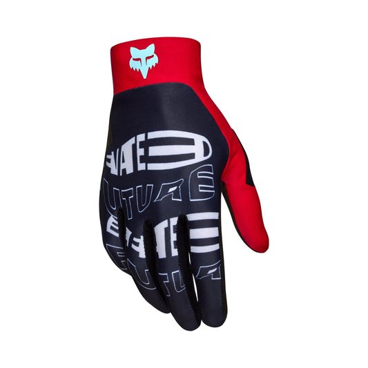 FOX FLEXAIR ELEVATED Guantes Negro/Rojo 2025