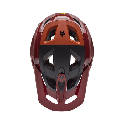 Casco MTB FOX SPEEDFRAME RS MIPS PARANOID Burdeos/Negro
