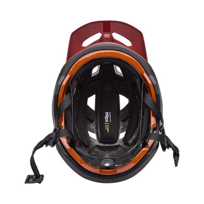 Casco MTB FOX SPEEDFRAME RS MIPS PARANOID Burdeos/Negro