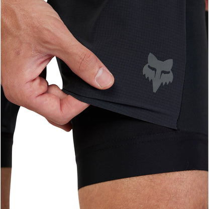 Culote-Short con Tirantes FOX FLEXAIR ASCENT CARGO Negro