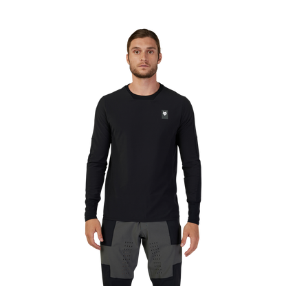 Maillot FOX DEFEND THERMAL Mangas Largas Negro
