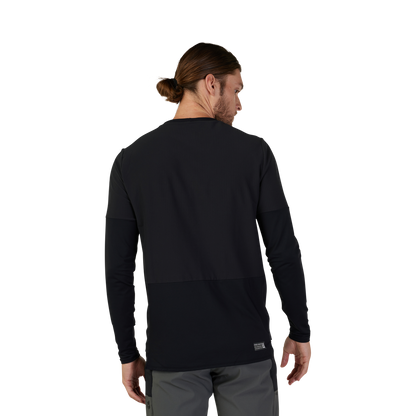 Maillot FOX DEFEND THERMAL Mangas Largas Negro