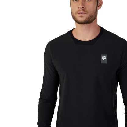 Maillot FOX DEFEND THERMAL Mangas Largas Negro