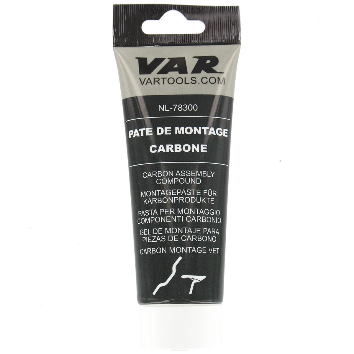 Grasa con componentes de carbono VAR (100 ml)