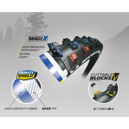 Neumático MICHELIN MUD ENDURO 29x2.25 MAGI-X Tubeless Ready Flexible