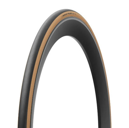 Neumático MICHELIN POWER CUP Línea Competición Tubeless Ready beige
