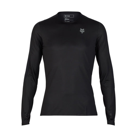 Maillot manga larga FOX FLEXAIR ASCENT Negro 2025