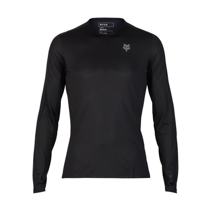 Maillot FOX FLEXAIR ASCENT Manga Larga Negro