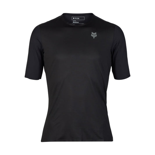 Maillot manga corta FOX FLEXAIR ASCENT Negro 2025