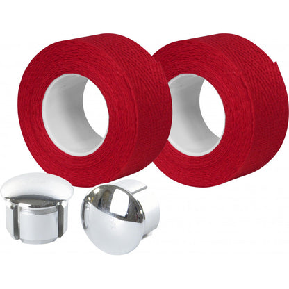 Cinta de manillar VELOX COTON TRESSOREX 85 Roja