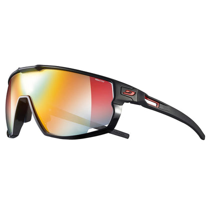 Gafas JULBO RUSH Negro Mate/Negro Brillante Reactiv Amarillo/Marrón