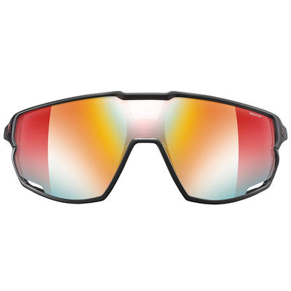 Gafas JULBO RUSH Negro Mate/Negro Brillante Reactiv Amarillo/Marrón