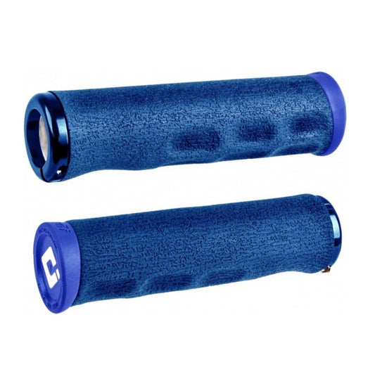 Puños ODI DREAD LOCK TINKER JUAREZ SIGNATURE Lock-On 130 mm Azul