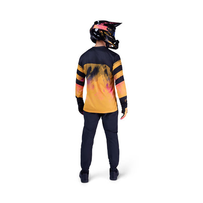 Pantalón FOX RANGER KAIROS Negro/Naranja