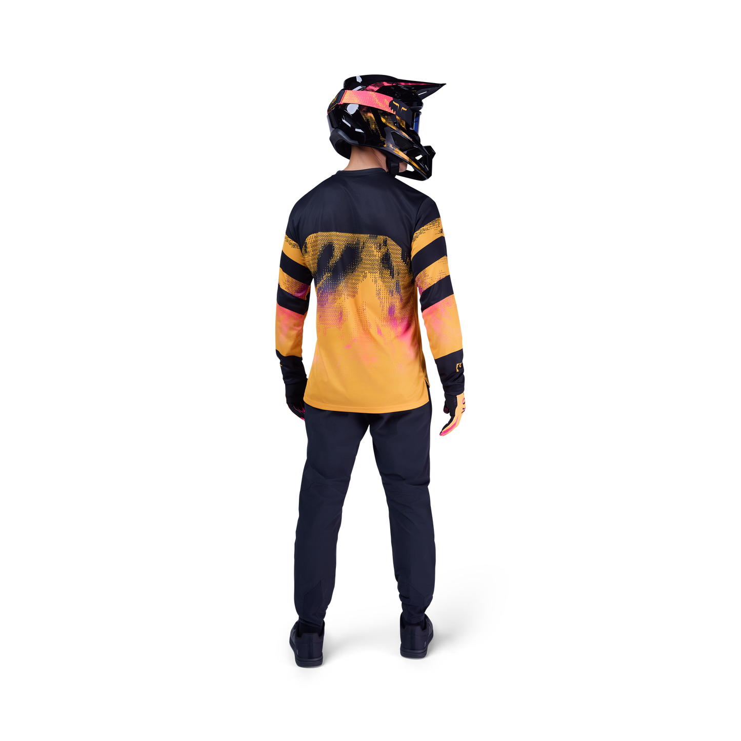 Pantalón FOX RANGER KAIROS Negro/Naranja