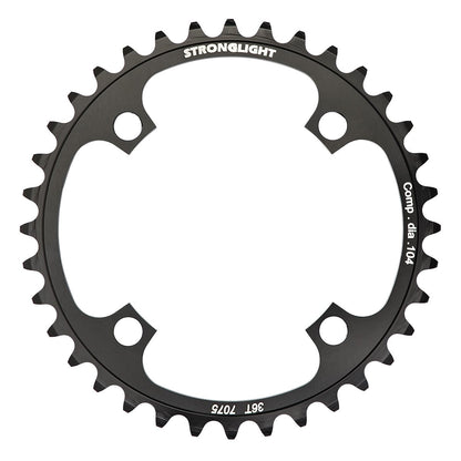 Plato Mono STRONGLIGHT ALU 7075 DH 8/9V 4 Agujeros 104 mm