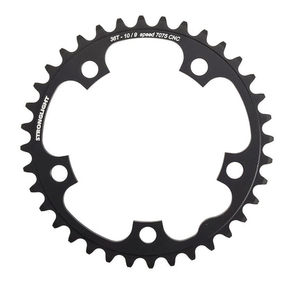 Plato Interior 9/10V STRONGLIGHT ALU 7075 Tipo S 110 mm Negro