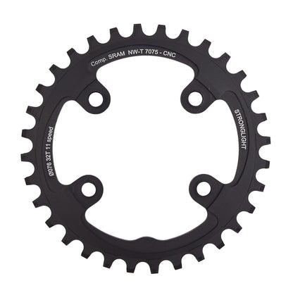 Plato Mono STRONGLIGHT ALU 7075 NARROW WIDE Sram XX1 11V 4 Agujeros 76 mm