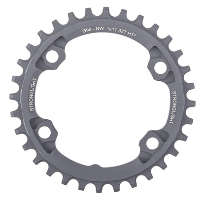 Plato Mono STRONGLIGHT HT3 NARROW WIDE Shimano XTR XTR M9000/M9020 / XT M8000 11V 4 agujeros 96 mm