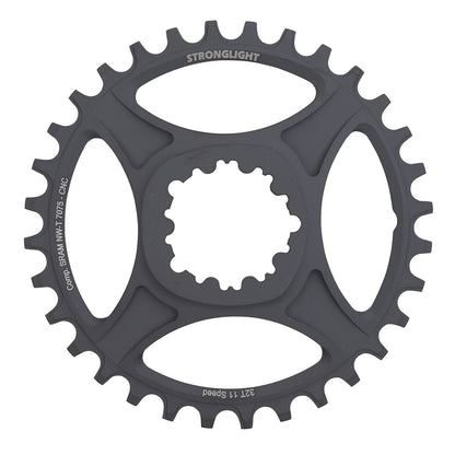 Plato Mono STRONGLIGHT HT3 NARROW WIDE 11V Sram Direct Mount Offset 6 mm
