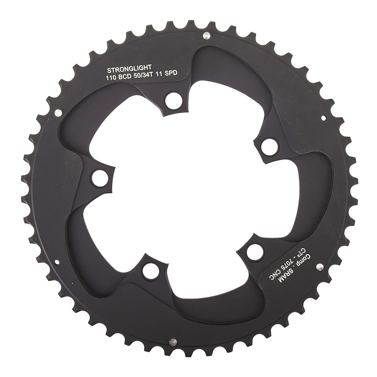 Plateau Extérieur 11V STRONGLIGHT CT² Sram Force 22/Red 22 110 mm