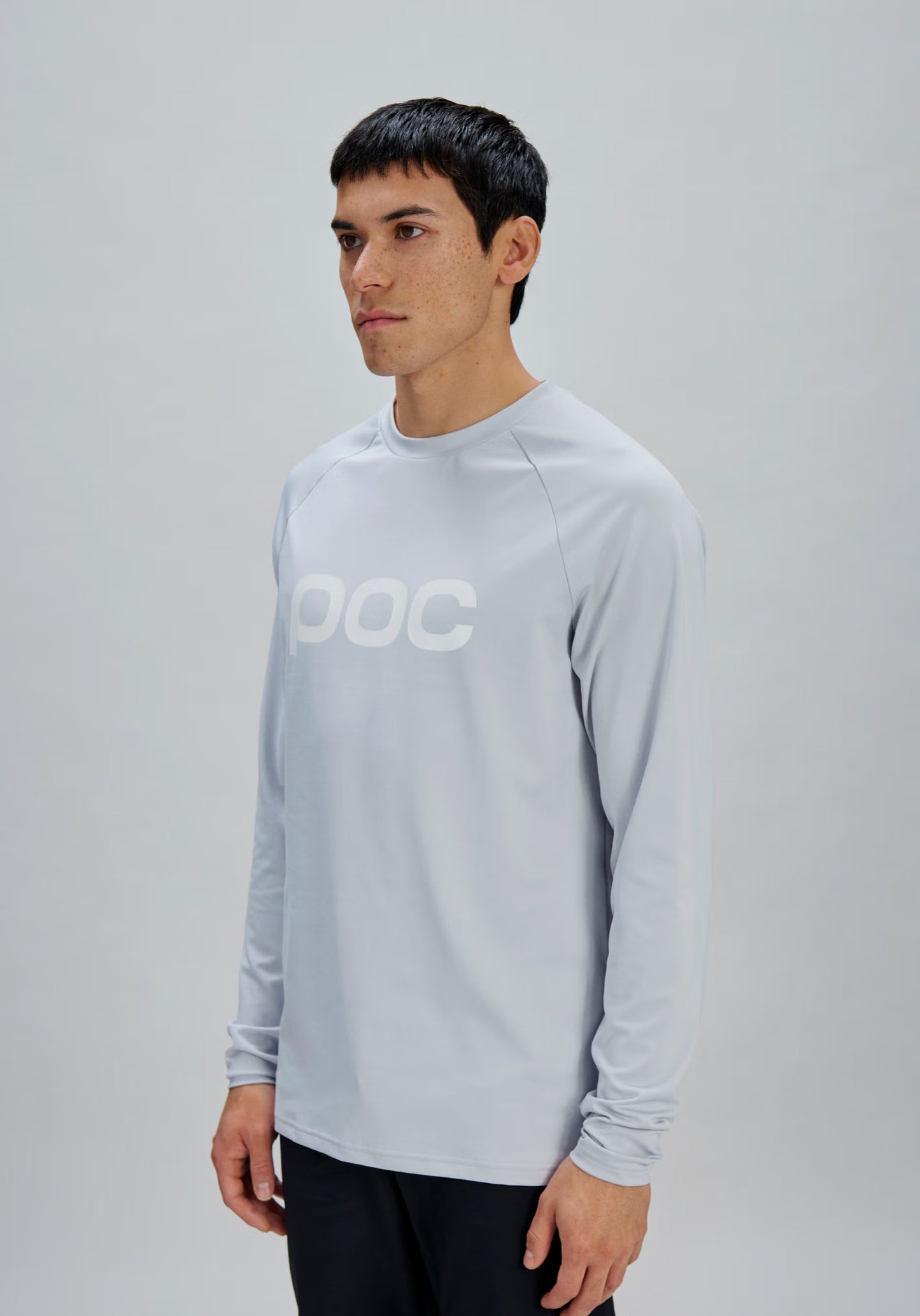 Maillot de manga larga POC REFORM ENDURO Gris claro